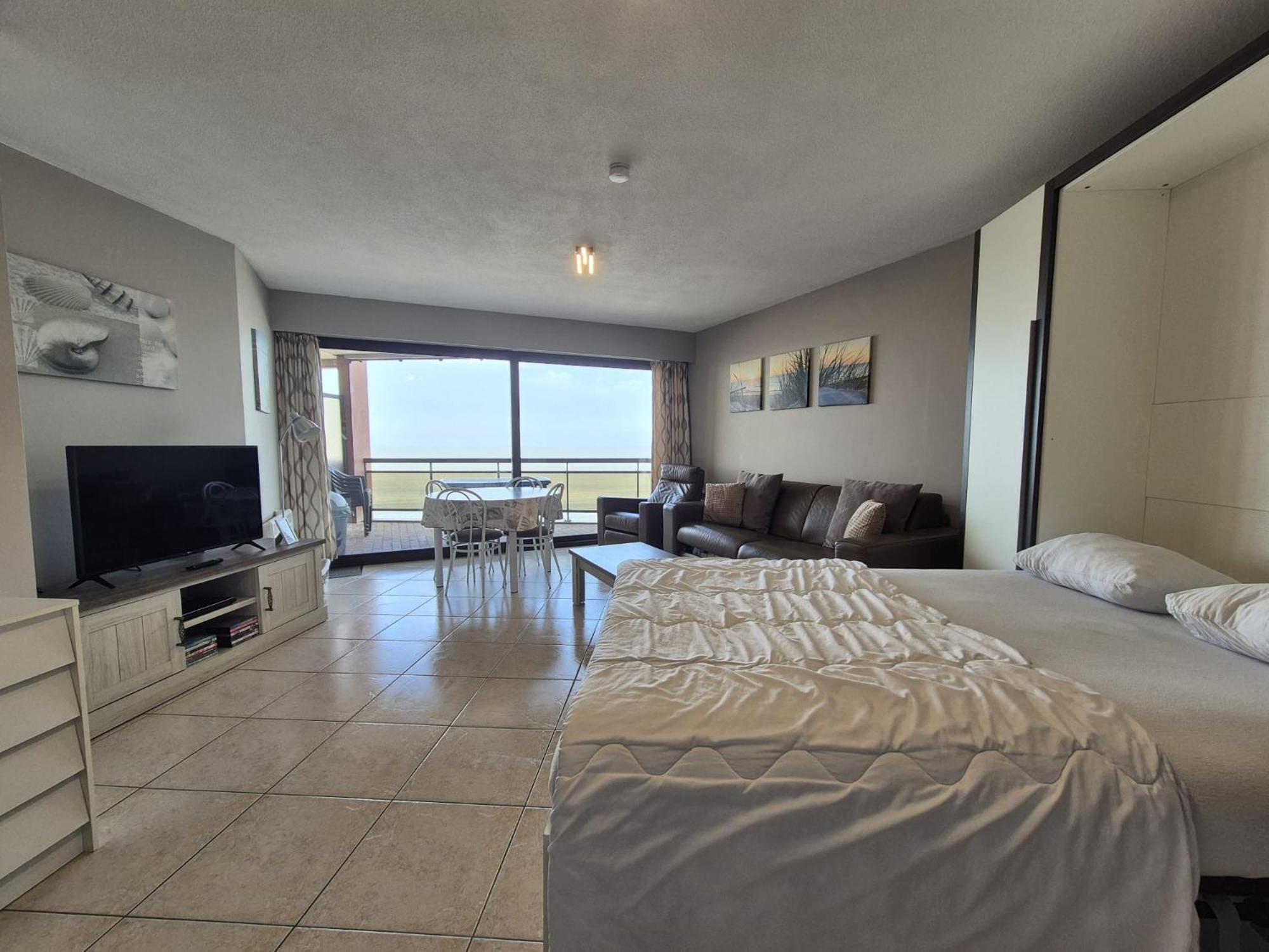 Large beachstudio seaview Blankenberge near Brugge Exterior foto